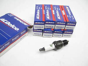 (8) Acdelco R43XLS Ignition Spark Plugs - Conventional