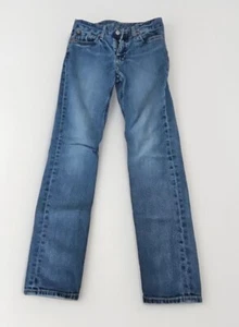 Polo Ralph Lauren Jeans Youth Boys Size 16 (26x26) Blue Skinny Straight Leg - Picture 1 of 10