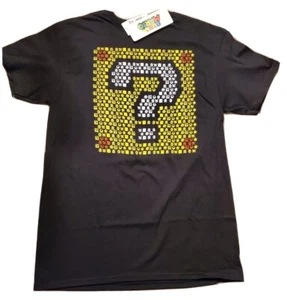 Super Mario Brothers T-Shirt XL • Question Icon Tee • ? Block - Bild 1 von 3