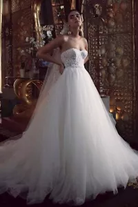 WTOO Bessette Wedding Dress NWT Size 14 - Picture 1 of 5