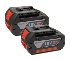 Bosch Genuine 18V 4 Amp Lithium Ion (2 Pack) Battery - 2607336819-2PK - Picture 1 of 1