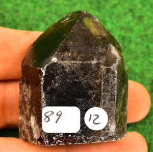 Morion Smoky Quartz Large Point Quartz Crystal Mineral Display UKBUY✔ 05cm #12 - Foto 1 di 12