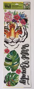Wild Beauty Tiger Wall Stickers Decals Wall Creations Removable No Harm to Walls - Picture 1 of 10