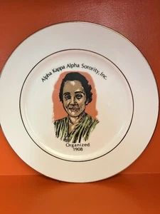 PREISSTURZ! Vintage Alpha Kappa Alpha Schwesternschaft Gründerplatte AKA selten - Bild 1 von 5