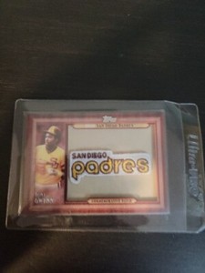 Tony Gwyn 2011 Topps Commemorative Patch