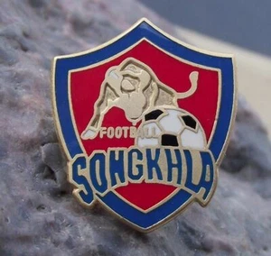 Rare Songkhla F.C. Football Club Thailand Thai Bull Soccer Tie Pin Badge - Picture 1 of 2
