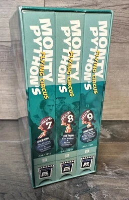 Sealed VHS Set MONTY PYTHON'S FLYING CIRCUS . Season 2-Vol 7, 8, 9 Box Set of 3 - Image 1 of 4