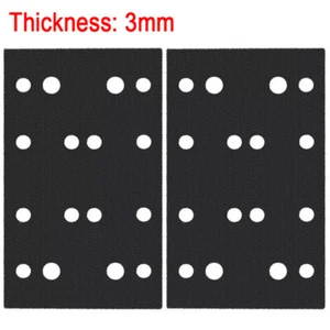 2x 80*133*3mm Soft Sponge Interface Pad Replacement For Festool RTS 400 16 Holes - Picture 1 of 6