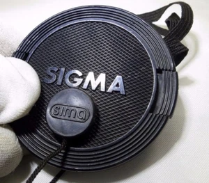 Sigma 55mm Front Cap dust cover with keeper string  - Picture 1 of 11