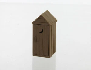 Exterior de madera rústica 1:64 3D a escala exhibición de diorama granja apertura puerta - Imagen 1 de 3