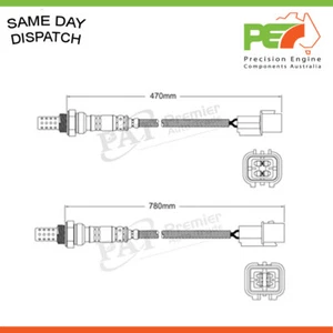 2x New OEM Pre-Cat Oxygen Sensor - Front & Rear For Mitsubishi Outlander 3.0L - Picture 1 of 4
