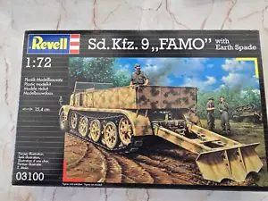 Revell 03100 German SD Kfz 9 Famo with earth spade,1:72 ,Militär,WW2,Panzer#629 - Bild 1 von 1