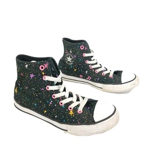 Converse Schuhe Chuck Taylor All Star High Top Sneaker Paint Splatter Stars Gr. 3 - Bild 1 von 6