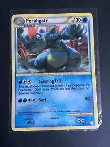 Pokémon TCG Feraligatr Heartgold Soulsilver 20/123 Promo Cracked Ice Holo - Picture 1 of 6