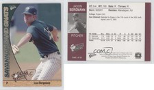 2004 MultiAd Sports Savannah Sand Gnats Jason Bergmann #3