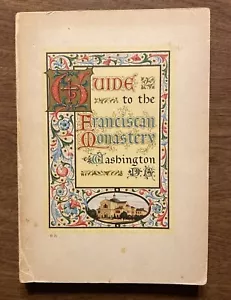 Catholic Franciscan Monastery Friar Washington DC Guide 1934 Illustrated R15 - Imagen 1 de 12