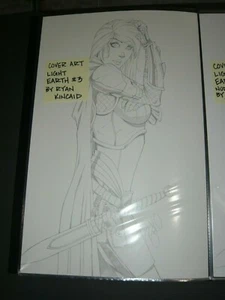 Arte Original - Arte de Cubierta para Iluminar la Tierra #3 por Ryan Kincaid - Imagen 1 de 3