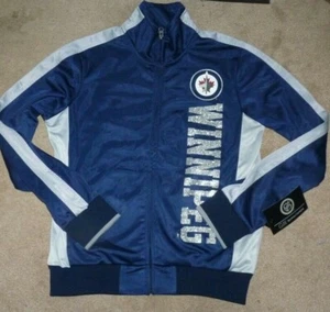 NEW NHL Winnipeg Jets Full Zip Track Jacket Women Ladies S Small NEW NWT - Picture 1 of 1