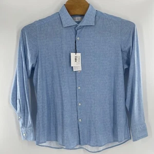 Nueva camisa de negocios azul manga larga ORDEAN XXL para hombre - Imagen 1 de 5