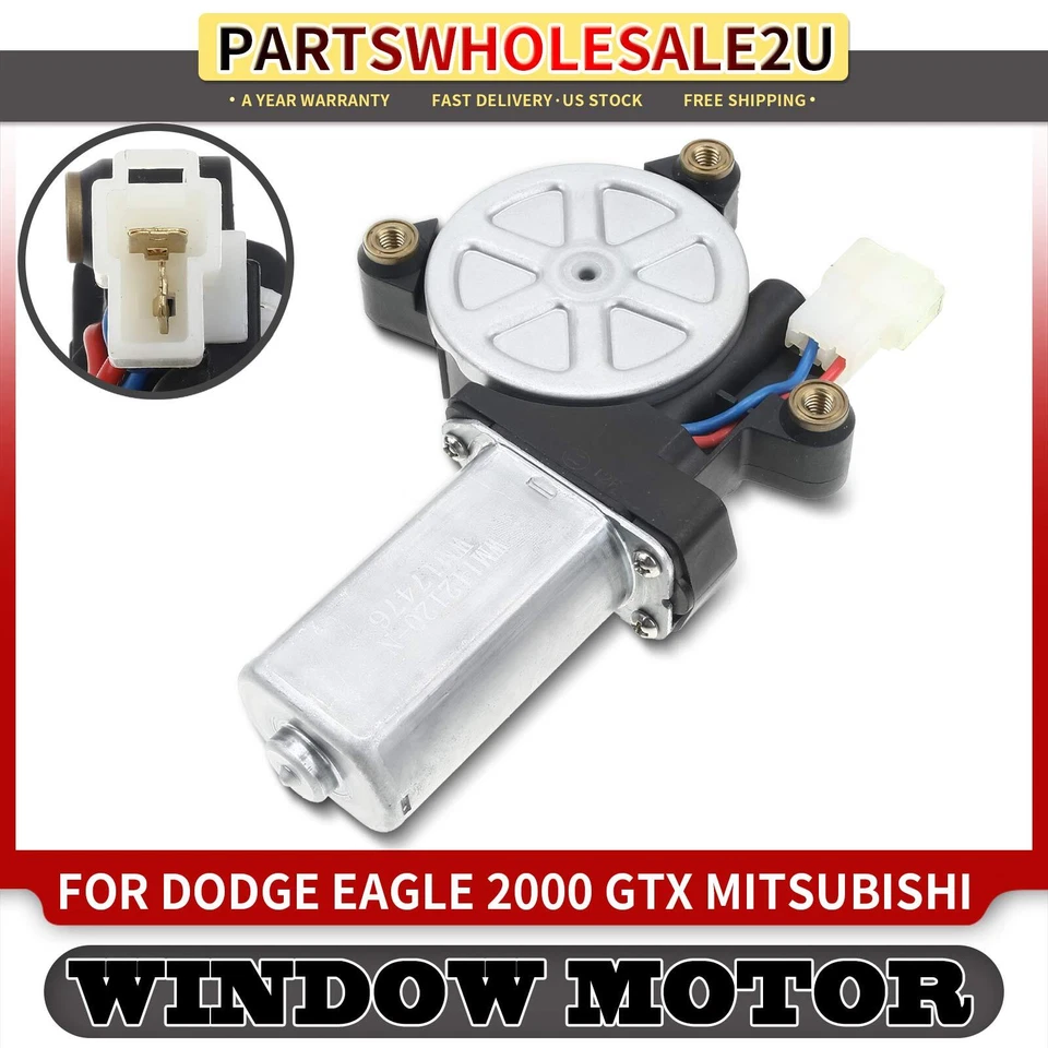 Motor de ventana delantera derecha o trasera derecha para Mitsubishi Montero Galant Dodge 2000 GTX Foto 1 de 4