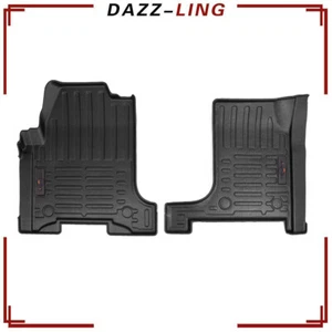 2PCS Rubber Floor Mats Set For International WorkStar 7600 7700 TranStar 8600 - Picture 1 of 8
