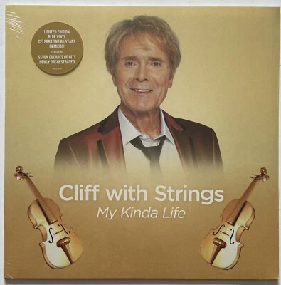 Cliff Richard With Strings My Kinda Life Blue Vinyl Record New Sealed Carrie - Image 1 of 4