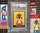 1987 Marvel Universe I - PSA 10 GEMME COMME NEUF - #39 Iron Man I - POP 2 !!