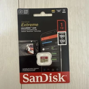 Carte mémoire SanDisk Extreme microSDXC 1 To type haute vitesse - Photo 1 sur 2