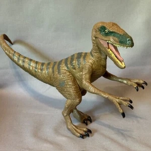 Vintage Jurassic Park Figure Toy Dinosaur Mattel Velociraptor Raptor Hasbro Roar - Picture 1 of 4