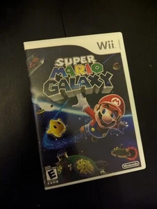 Super Mario Galaxy (Nintendo Wii) Complete w/ Manual CIB - Picture 1 of 3