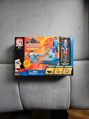 2004 C3 Art Asylum Liga de la Justicia Sala de Tronos Batalla con Superman y Darkseid  Foto 1 de 4