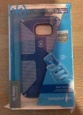 🌎 Empuñadura Speck Candy Shell Samsung Galaxy S6, ¡¡Azul!!️ Foto 1 de 3