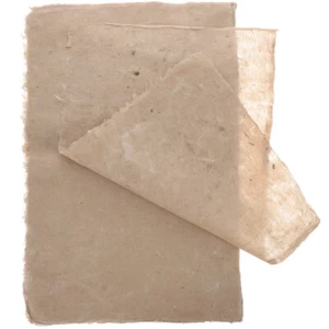 25 Sheets Retro Hemp Paper Rice for Calligraphy Student Homemade Chinese Xuan - Picture 1 of 12