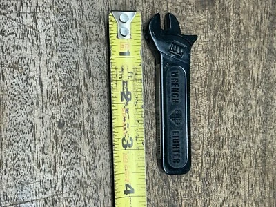Vintage Black Wrench Lighter Mar 2002~ China Novelty Cigarette Lighter ~ Sparks - Image 1 of 4