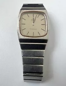 Reloj de cuarzo OMEGA Constellation Cal 1390 vintage para hombre esfera gris para restauración - Imagen 1 de 10