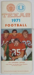 Guida media/stampa calcio Texas Longhorns 1971 136967 - Foto 1 di 2