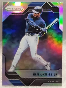 Ken Griffey Jr 2017 Panini Chronicle Holo Silver Prizm #27 Seattle Mariners HOF - Picture 1 of 3