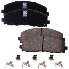 Front Ceramic Brake Pad Set For 2017-2020 Chrysler Pacifica 2012-2019 Journey