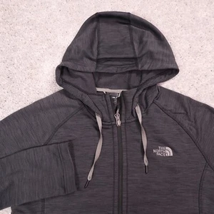 The North Face Full Zip Hoodie Jacket Athletic Warm Up Layering Womens Medium - Picture 1 of 4
