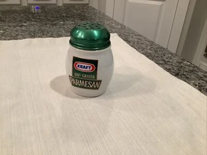Agitador de queso parmesano Kraft 100 % rallado agitadores de pizza porcelana con tapa de metal - Imagen 1 de 2