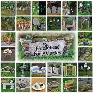 Miniature Fairy Garden Accessories Ideas Kits Supplies Ornaments Indoor Outdoor - Picture 1 of 95