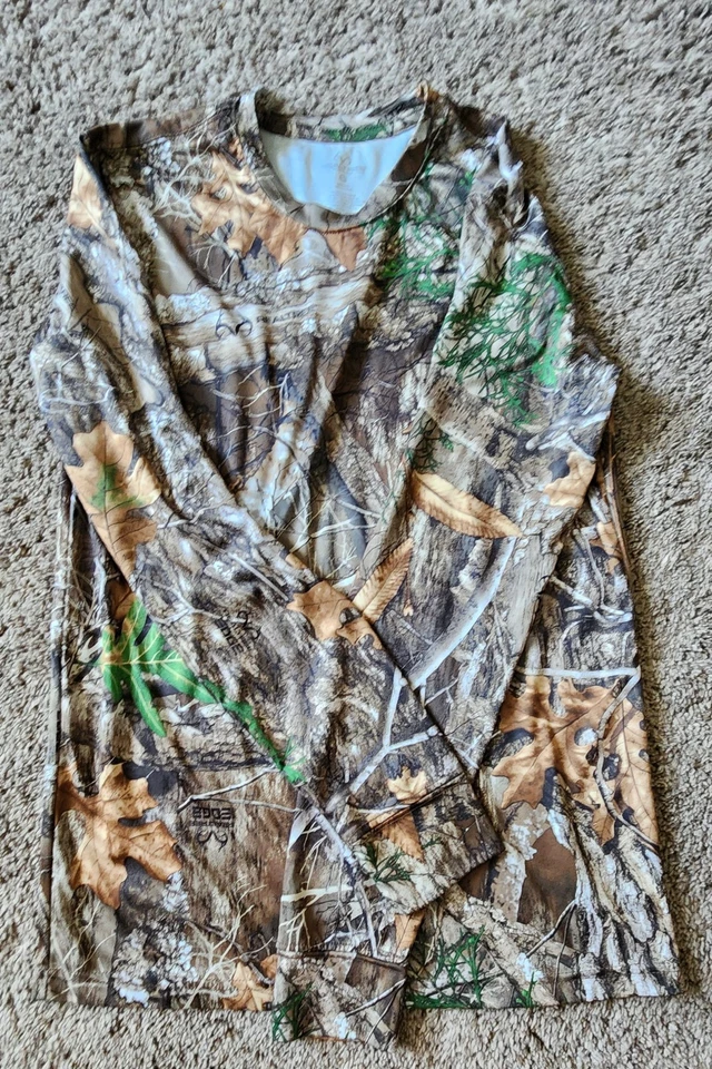 realtree mens camo long sleeve size s - Image 1 of 1
