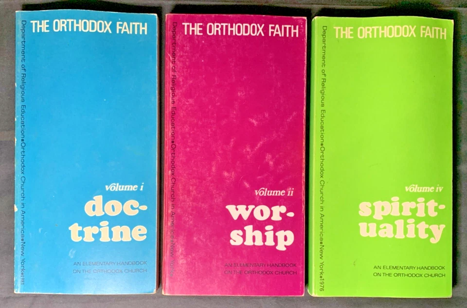 LOT - Doctrine: An Elementary Handbook of the Orthodox Church vol I, II, & IV - Image 1 of 4