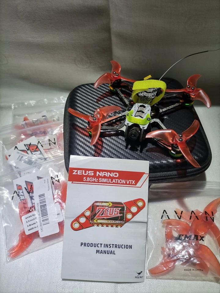 EMAX Tinyhawk II Freestyle FPV Racing Drohne 7000KV Drohne Copter Zeus Nano VTX - Bild 1 von 4