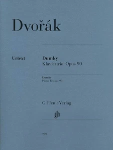 Dvorak Dumky Piano Trio Op 90 Violin & Cello Henle Urtext Sheet Music Book - Picture 1 of 1