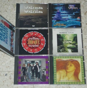 RICK WAKEMAN ~ 6 CDs ~ Unplayed and all very near AsNew ~ FREEPOST Worldwide - Picture 1 of 6