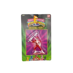 1993 Mighty Morphin Power Rangers 3" PVC Collectable Figure Red Ranger MOC - Picture 1 of 2