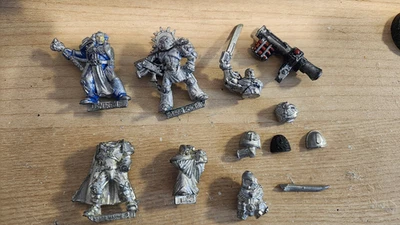 Warhammer 40k metal Space Marine job/bits lot. - Image 1 of 4