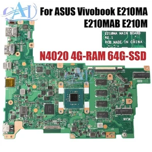 Do ASUS Vivobook E210MA E210MAB E210M Laptop Płyta główna E210MA N4020 4G-64 SSD - Zdjęcie 1 z 6