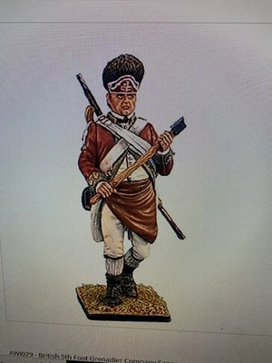 First Legion NIB AW1029 British 5th Foot Grenadier Company Sapper 1/30 Scale - image 1 of 4